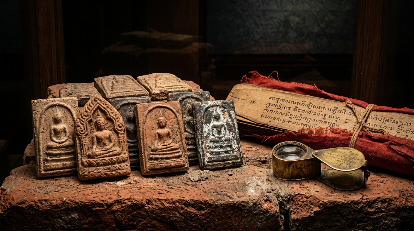 Chronological History & Archaeology of Thai Votive Tablets (Phra Phim to Phra Kreuang)