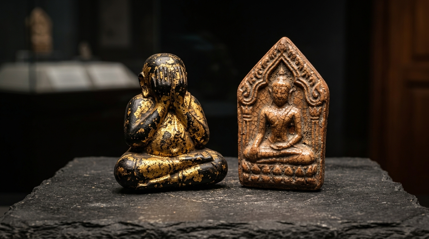 Phra Pidta (Phra Gavampati / Closed-Eye Arahant)