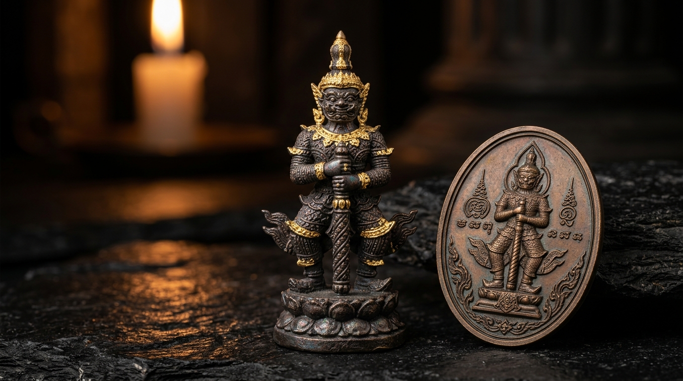 Thao Wessuwan (King Vaisravana / Kubera of the Northern Quarter)
